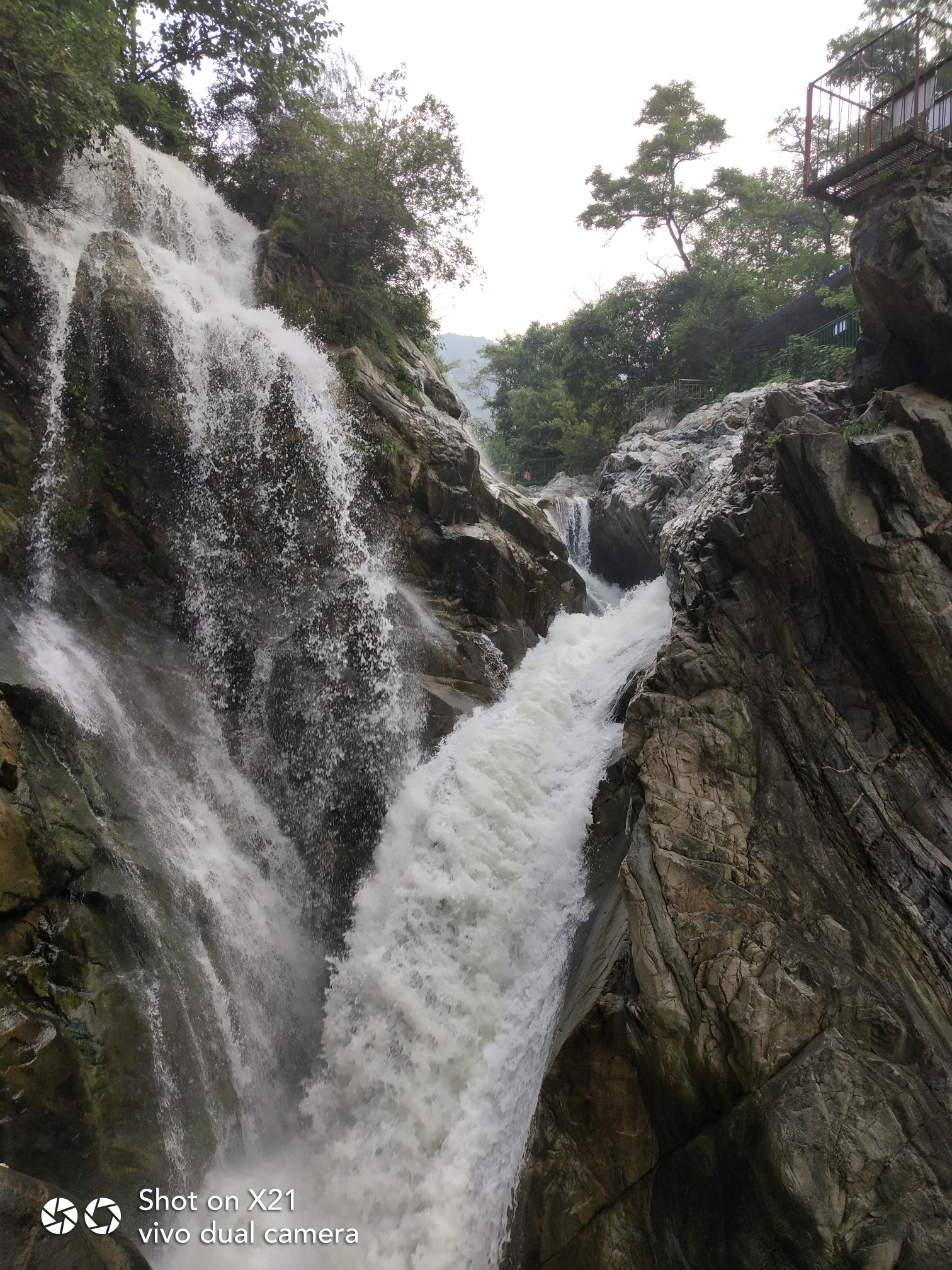 高冠瀑布,户县旅游攻略 - 马蜂窝