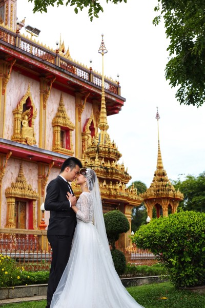 泰国婚纱旅行_泰国传统婚纱服饰图片(3)