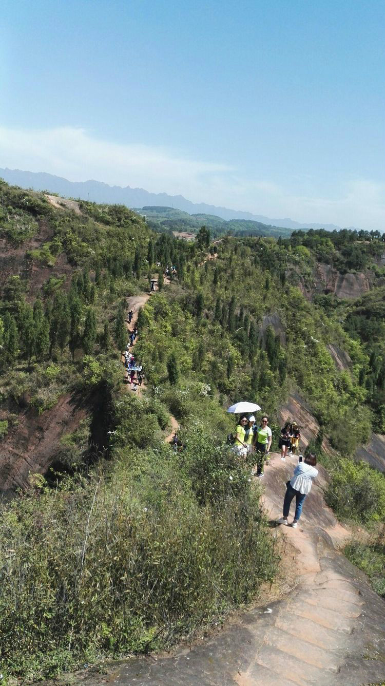 初夏时期的张家界红岩岭