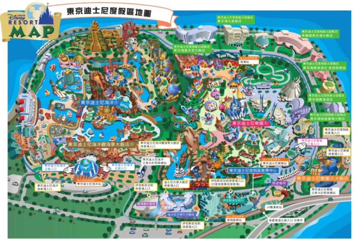 日本东京迪士尼乐园电子门票图片