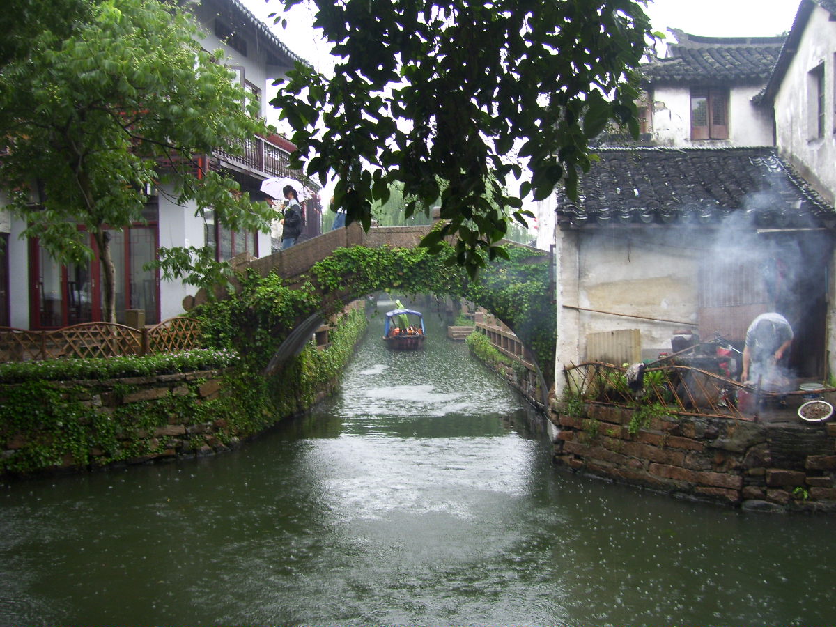 天净沙.周庄雨晨 一,烟雨清晨