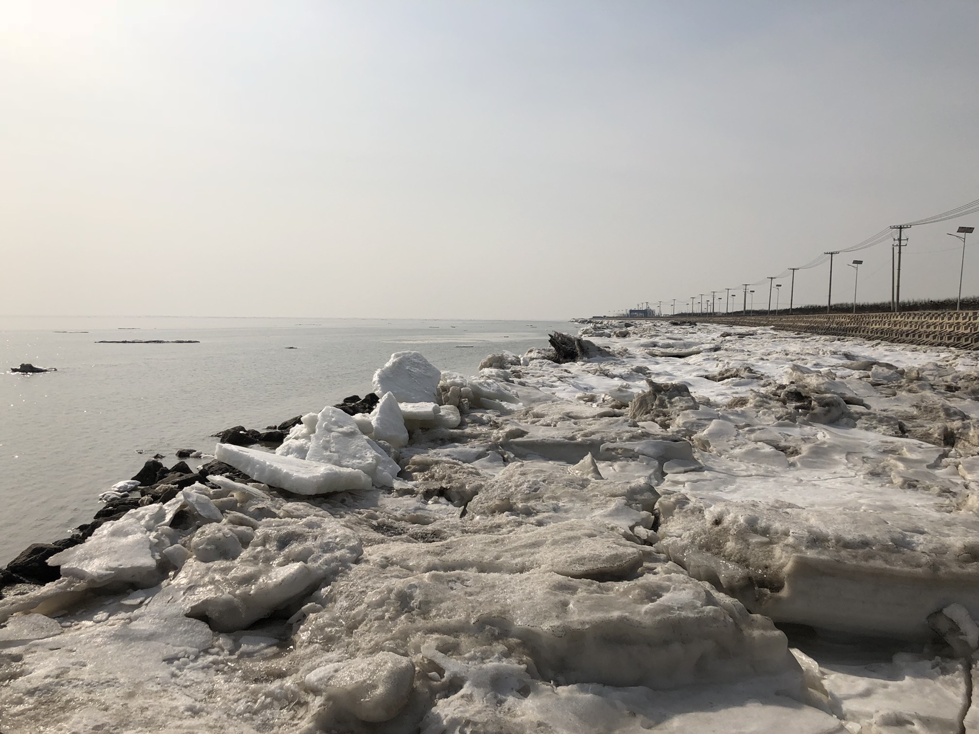 盘锦金帛滩海岸