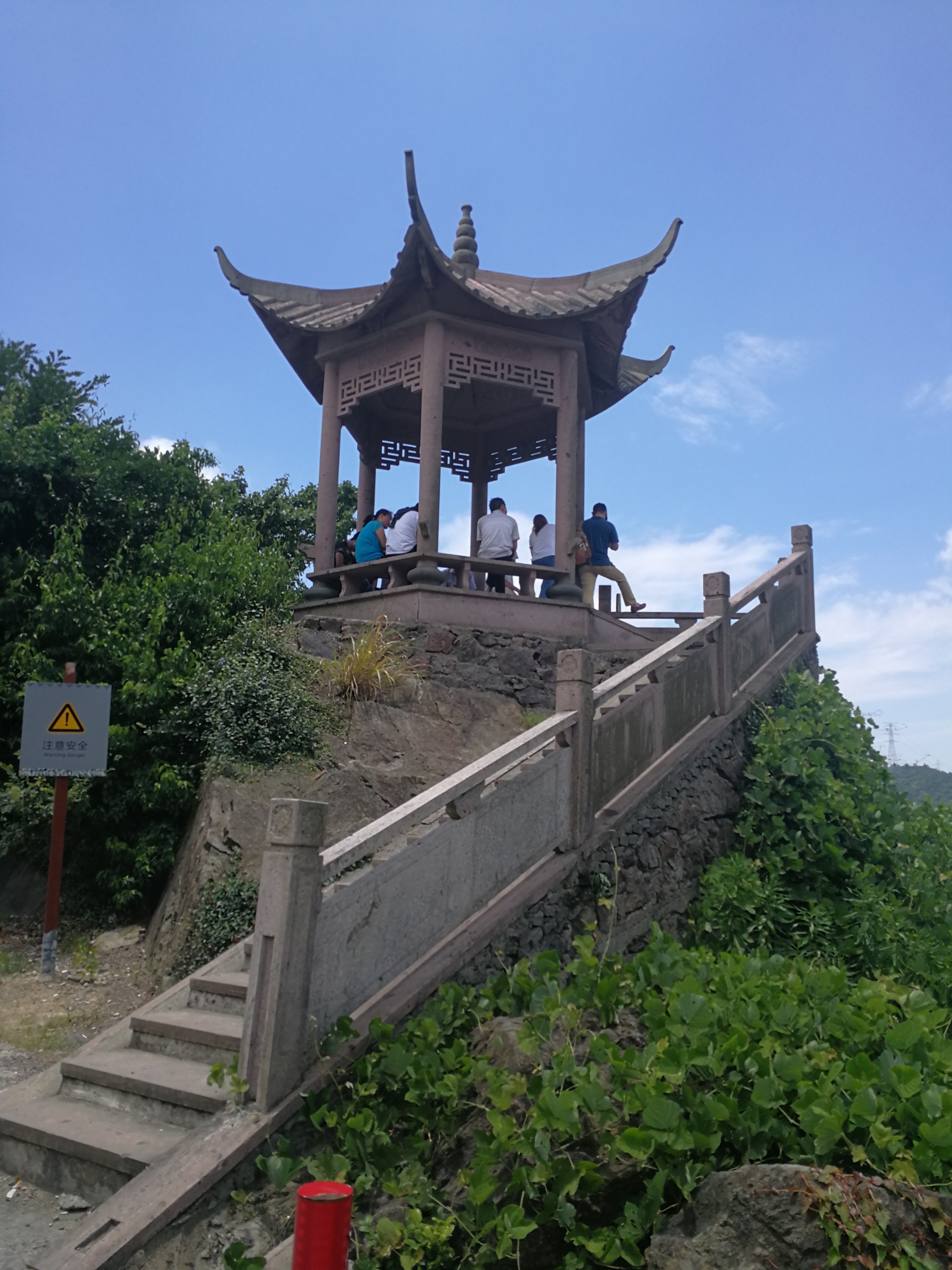 宁波横溪风车公路风车茶园格桑花