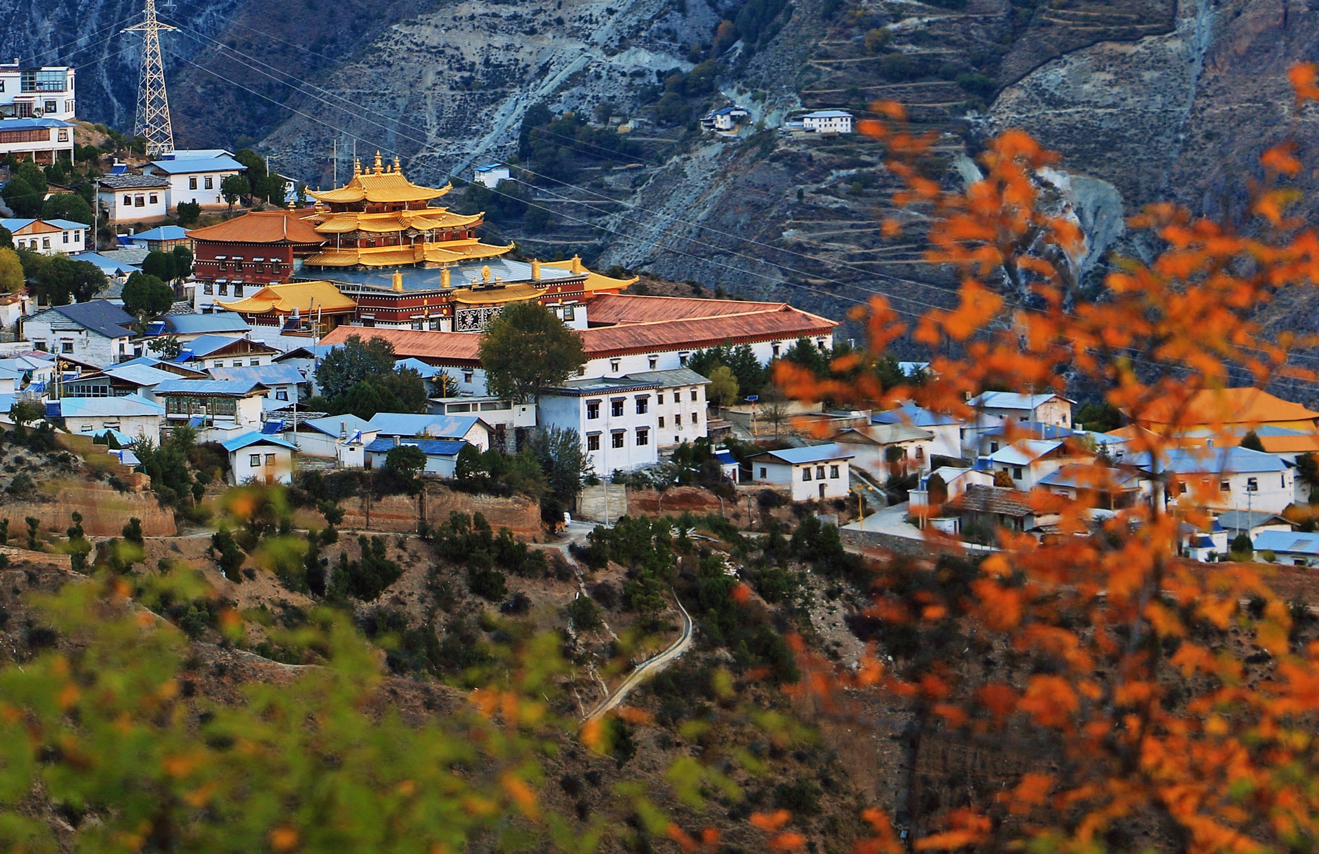 旅游图片 雨崩游记图片  原始图片 所有游记图片 92/101 噶丹东竹林寺