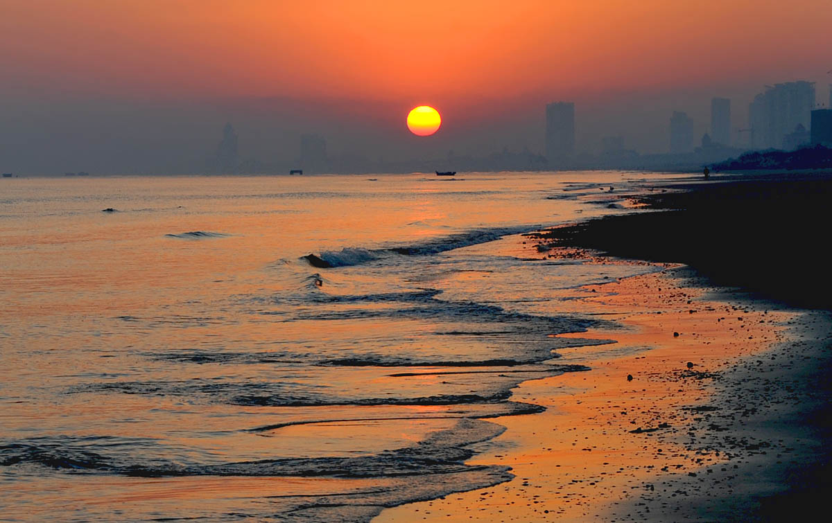 山东半岛沿海行——盛夏里,浪里个"浪"①(长岛,蓬莱阁,烟台金沙滩)