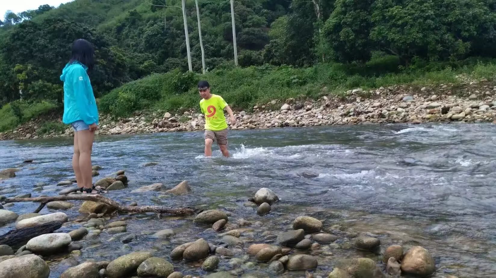 九在囧途-增城兰溪水美村玩水