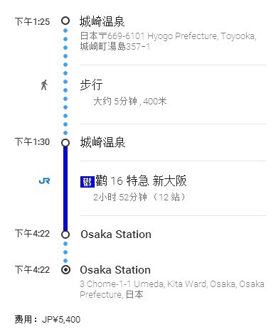 京都 城崎 大阪6天5夜如何安排交通行程?还有