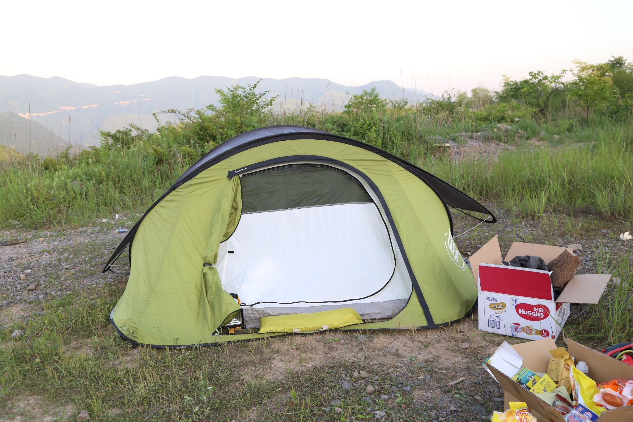 安吉 游记  在网上可以找到些天荒坪露营的照片及星星点点的足迹,唯独