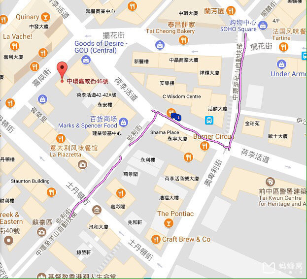 香港油麻地地图图片