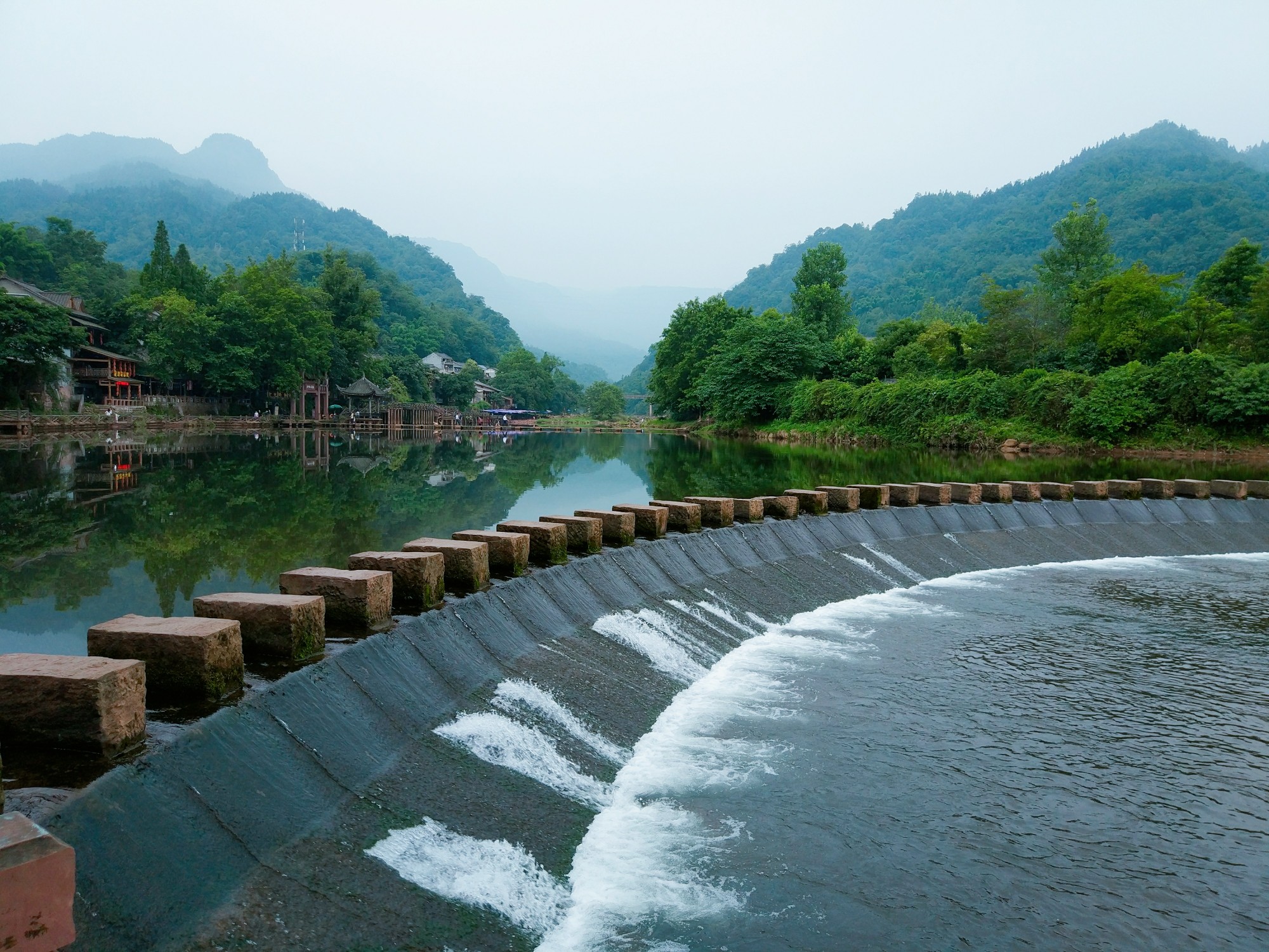 秋水共长天一色洪雅–柳江古镇