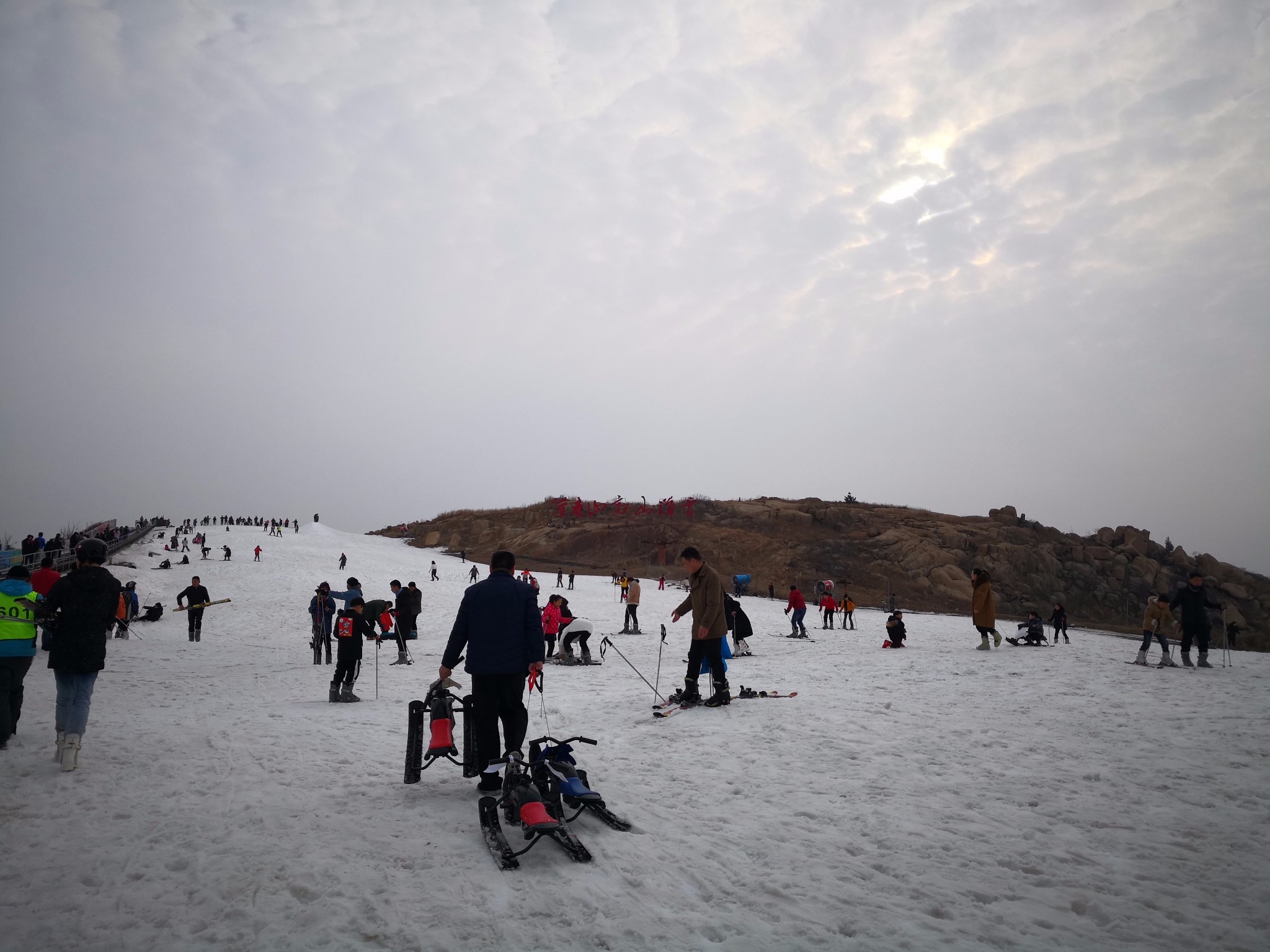 【山東滕州●蓮青山滑雪場】99座山峰,皇城,玉女城,公主避兵災於此