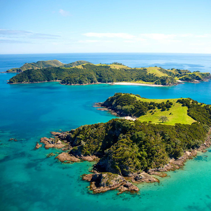 新西兰北岛二岛图片