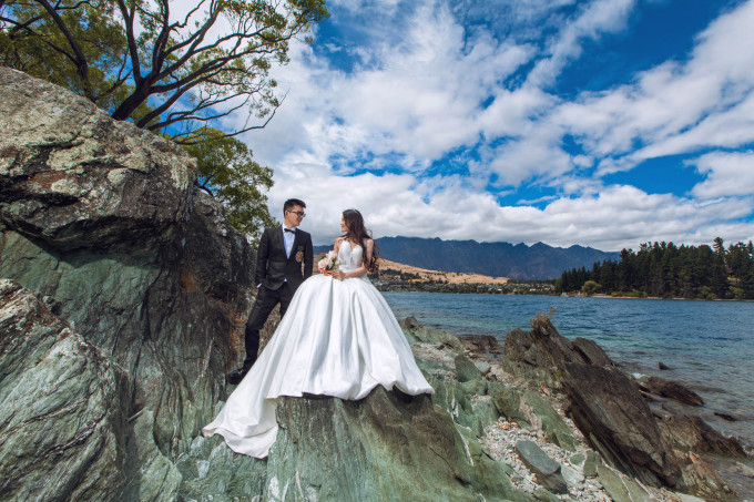 新西兰婚纱照_新西兰婚纱照图片大全(2)
