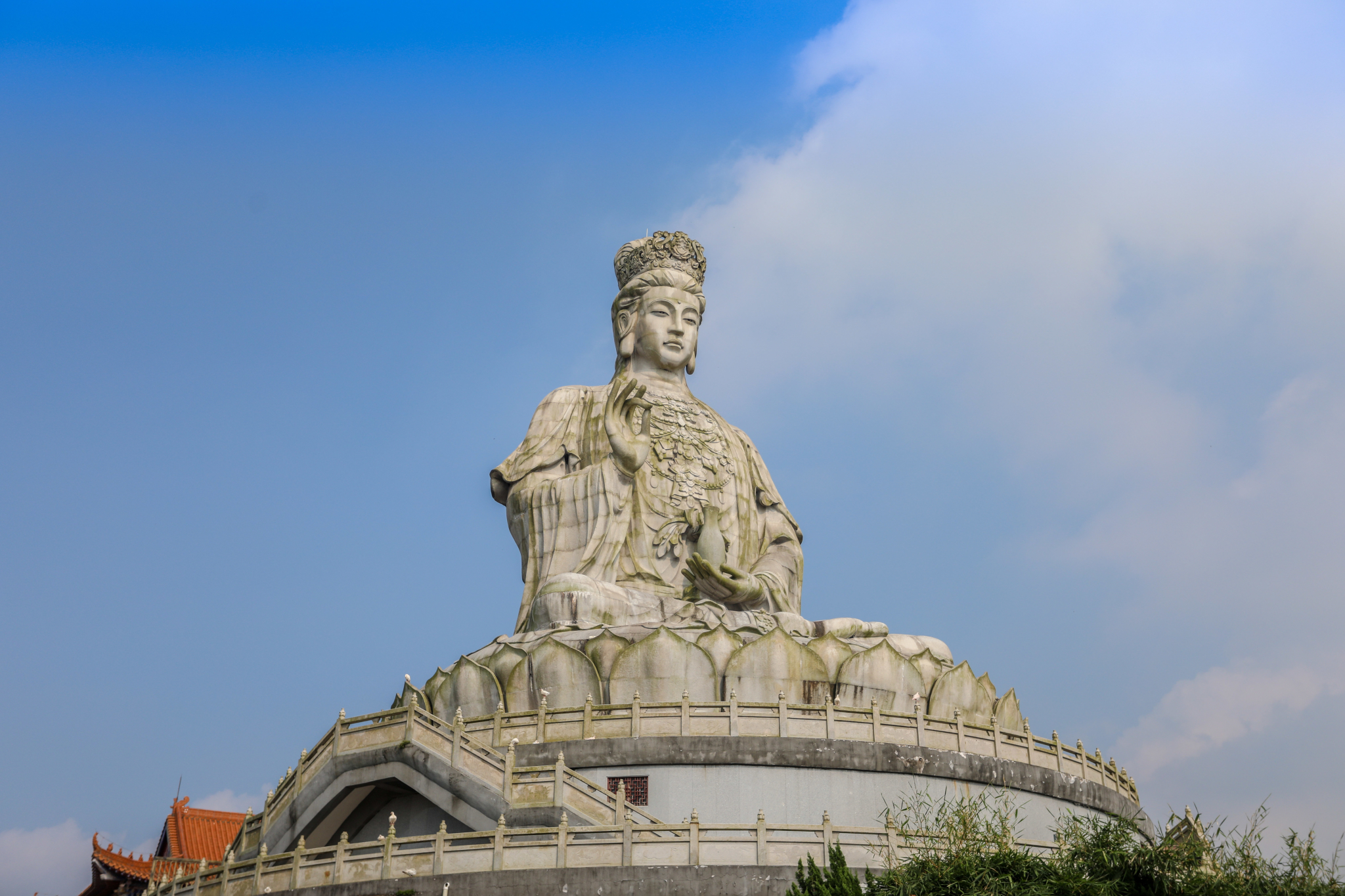 祈福胜地东莞观音山,还是祈求姻缘的好去