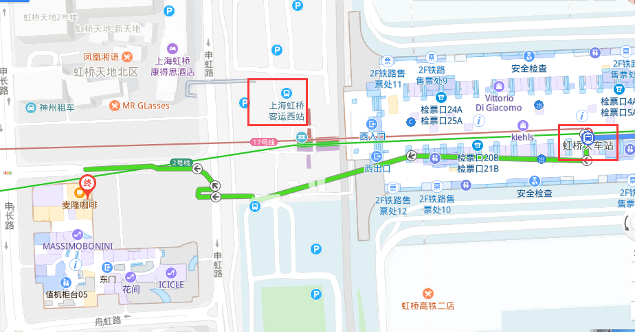 上海虹桥机场有商场可以逗留四五个小时吗?