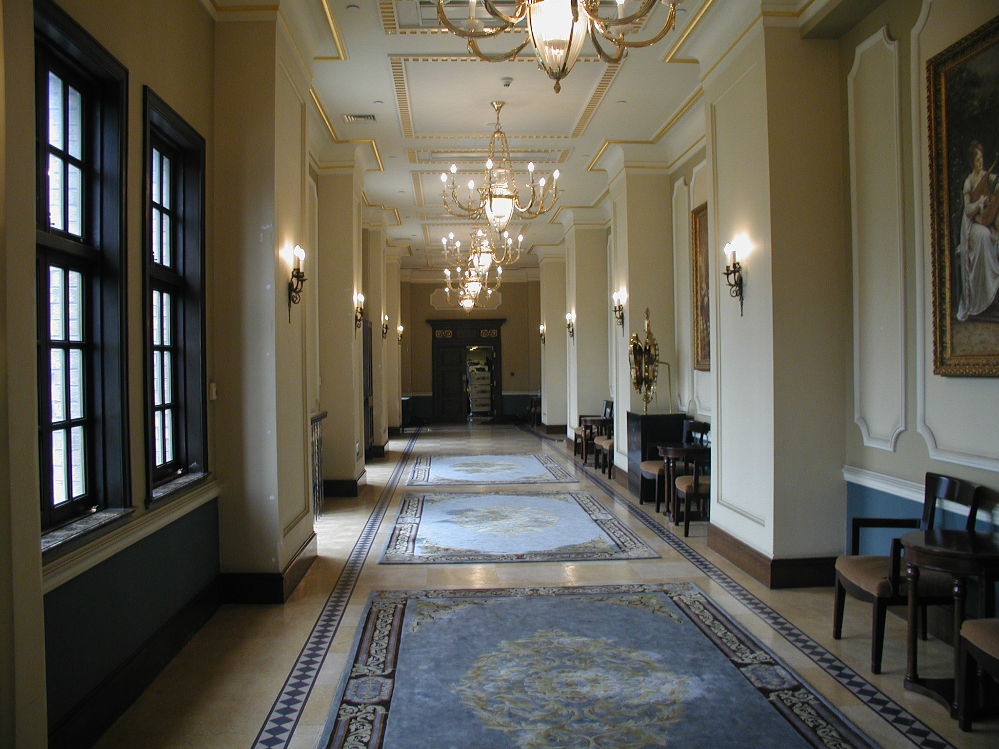 上海音乐厅的回廊