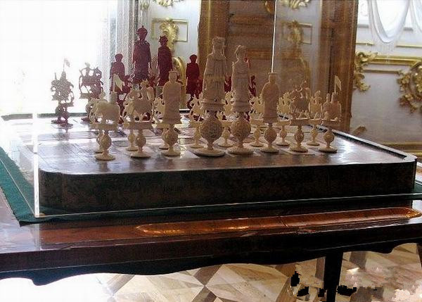 中国皇帝赠送的国际象棋