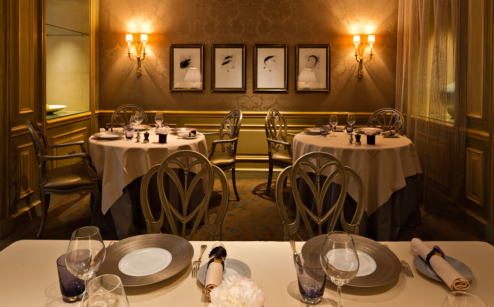 法国巴黎米其林餐厅céladon 三道式套餐预订