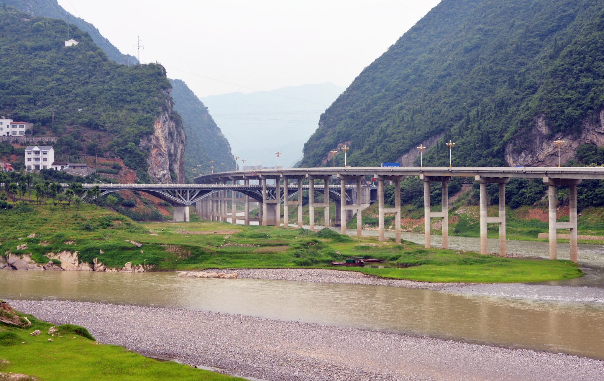昭君故里~~最美水上公路